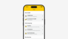Ausschnitt der bwegt-App von den Profileinstellungen auf einem Smartphone