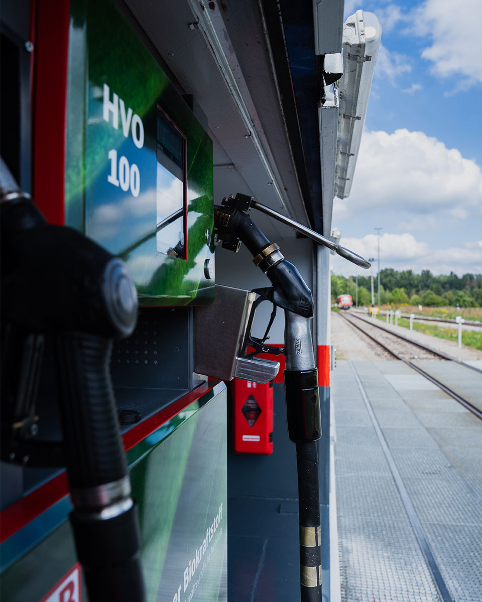 Tankstelle für Biokraftstoff